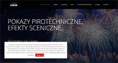 Desktop Screenshot of pokazy-pirotechniczne.com